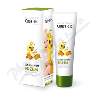 Cutishelp Ekzém Konopný Krém Dětský 75 Ml