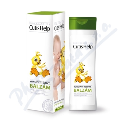 Cutishelp Konopný Tělový Balzám Dětský 200ml