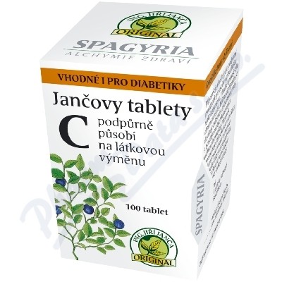 Jančovy tablety C 100 tablet