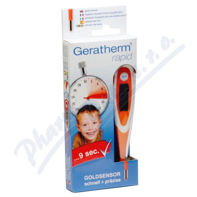 Teploměr Digitál.s Ohebným Koncem Geratherm Rapid