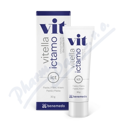 Vitella Ictamo Pasta S Bílým Ichthyolem 30g