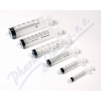 Inj.stř.terumo Třídílná 20ml Luer Lock 50ks