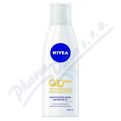 Nivea Visage čistící pleťové mléko Q10plus proti vráskám 200 ml