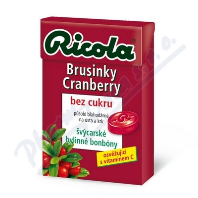 Ricola Brusinky Bez Cukru 40g