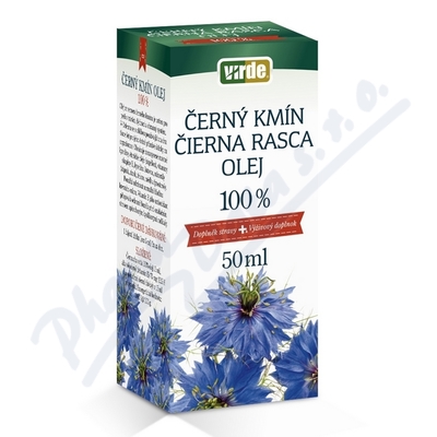 černý Kmín Olej 100% 50ml
