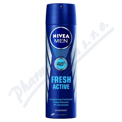 Nivea Men Fresh Active Deo Sprej 150ml 81600