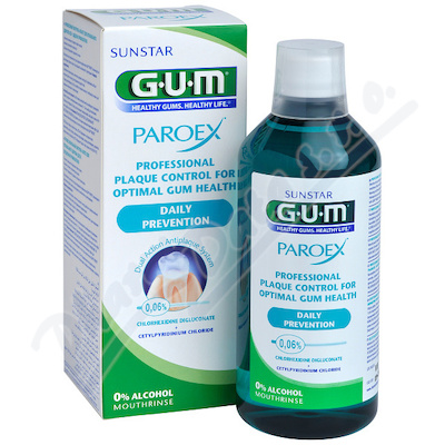 Gum ústní Voda Paroex (chx 0.06%) 500ml G1702eme