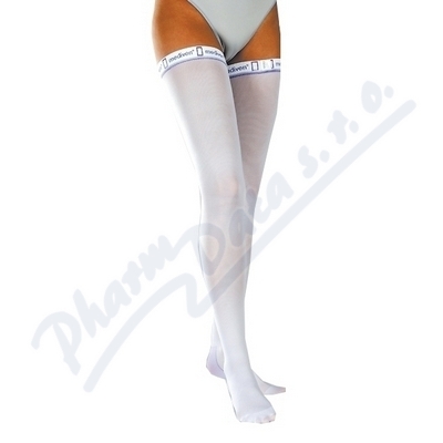 Mediven Thrombexin 18 stehenní punčochy velikost L Bílá