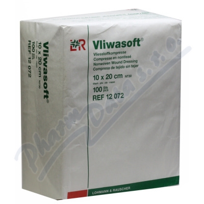 Komprese Vliwasoft nesterilní 10x20 cm 6 vrstev 100 kusů