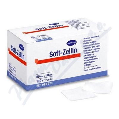 Tampon Soft-zellin-c Impreg.s Alkoholem 100ks