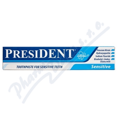President Zubní Pasta Sensitive 75ml