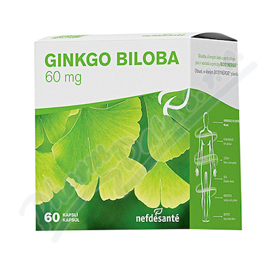 Nefdesanté Ginkgo Biloba 60mg Cps.60