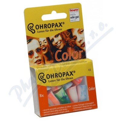 Chránič Sluchu Ohropax Color 8ks