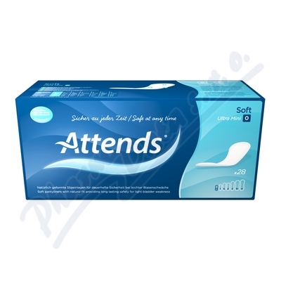 Vložky Absorpční Attends Soft Ultra Mini 0 100ml, 28ks
