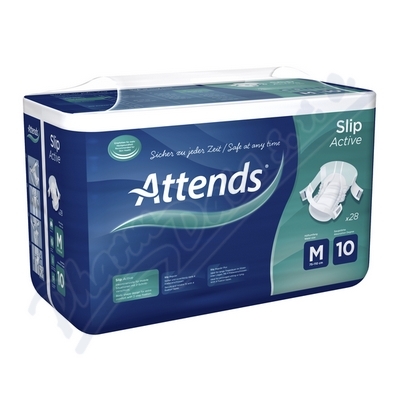 Kalhotky Absorpční Attends Slip Active 10 Medium boky 80-110cm,2890ml,28ks