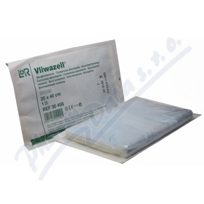Komprese Vliwazell sterilní kombinovaná savá 20cmx40cm 30 kusů