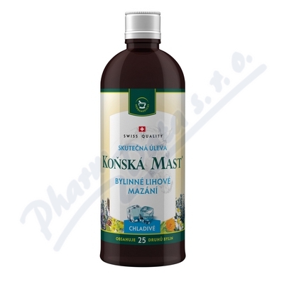 Koňská Mast Bylinné Lihové Mazání Chladivé 400ml