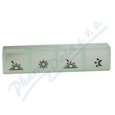 Dávkovač Léků Obzor Typ 04 Denní Sv.zelený