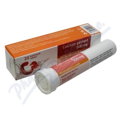 Calcium 500mg Eff.tbl.20 Galmed