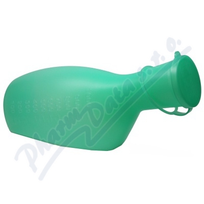 Láhev Na Moč S Uzávěrem Zelená 1l