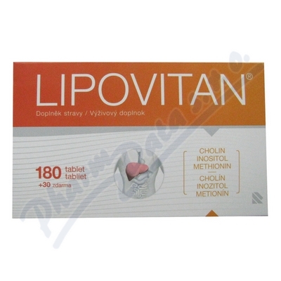 Lipovitan Tbl.180+30 Zdarma