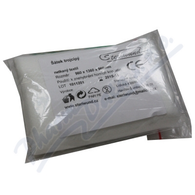 šátek Trojcípý Netkaný 960x1360x960mm Steriwund