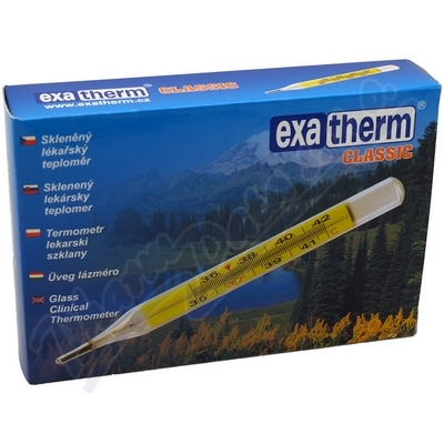 Teploměr Lékařský Skleněný Exatherm