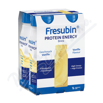 Fresubin Protein Energy Drink Příchuť Vanilková perorální roztok 4x200ml
