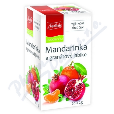 Apotheke Mandarinka A Granátové Jablko čaj 20x2g