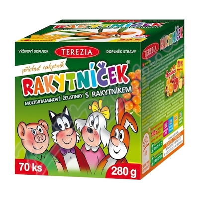 Rakytníček želatinky 70ks