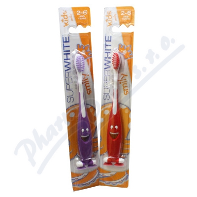 Superwhite Smily Kids Zubní Kartáček 2-6let