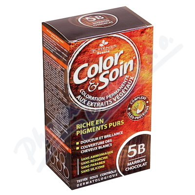 Barva Color&soin 5b - čokoládově Hnědá 135ml