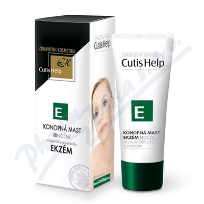 Cutishelp Ekzém Konopná Mast Noční 100ml