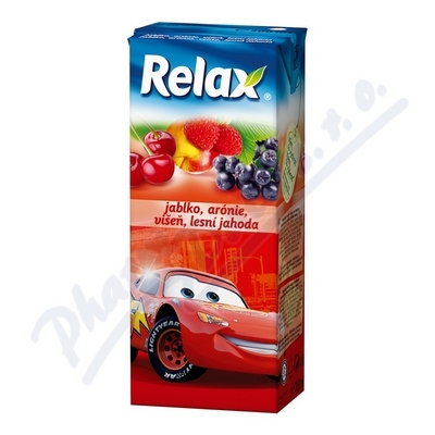 Relax Jablko-arónie-višeň-lesní Jahoda 200ml