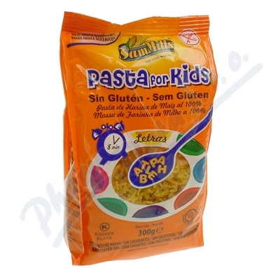 Sammills Bezlepkové Kukuřičné Písmenka 300g