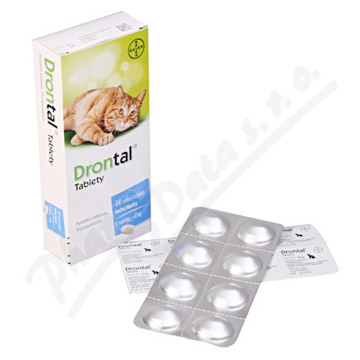 Drontal kočky 24 tablet