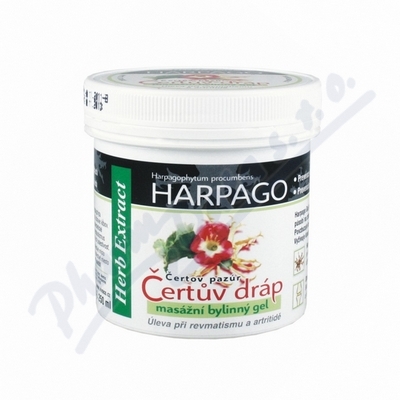 Herbextract čertův Dráp Masážní Bylinný Gel 250ml