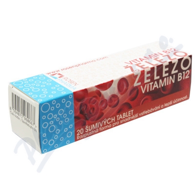 Rosen železo+b12 Tbl.eff.20