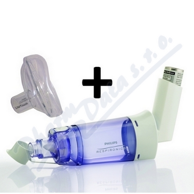 Optichamber Diamond Valved Holding Chamber antistatický inhalační nástavec s ventilem