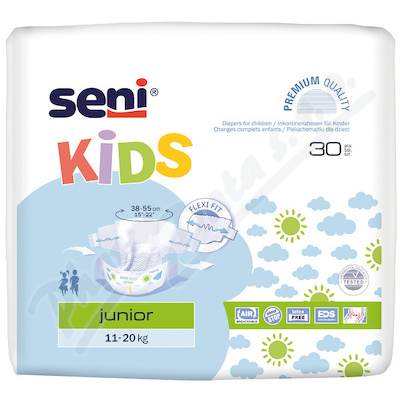 Seni Kids Junior kalhotky absorpční prodyšné pro děti, 12-20kg,800m