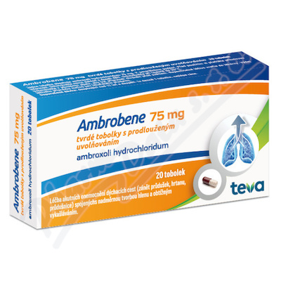 Ambrobene 75mg tvrdé tobolky s prodlouženým uvolňováním 20