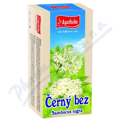 Apotheke černý Bez Květ čaj 20x1.5g