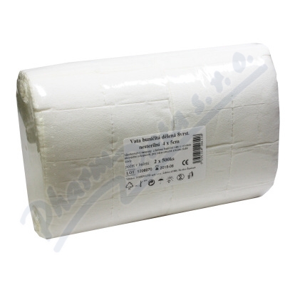 Vata Buničitá Dělená 40x50mm/2x500ks Steriwund