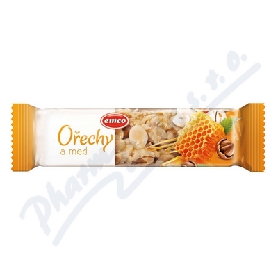 Emco Tyčinka Ořechy A Med 35g