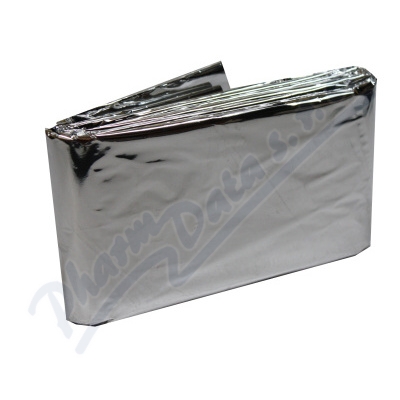 Izotermická Fólie Stříbrná 140x200cm Steriwund