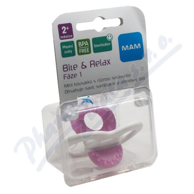 Mam Kousátko Bite&relax Fáze1přední Zoubky 2+m