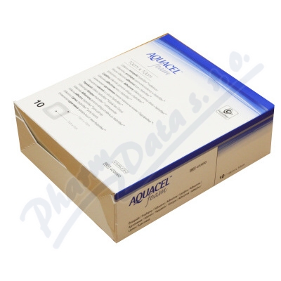 Aquacel Foam Adhezivní 10x10 cm, pěnové krytí, 10 ks