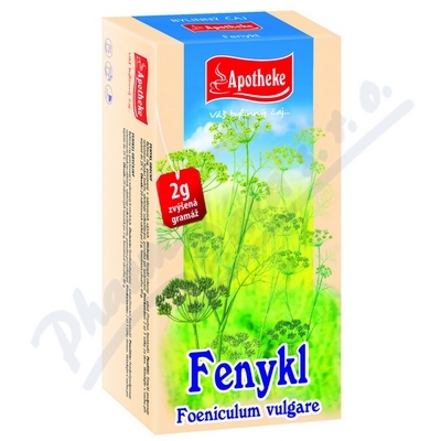 Apotheke Fenykl Obecný čaj 20x2g