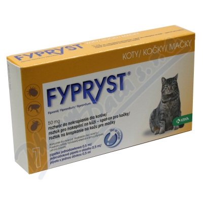 Fypryst Cat spot-on pro kočky 1x0.5ml