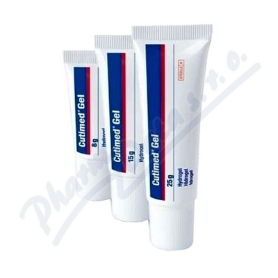 Cutimed Gel 25g tuba průhledný amorfní gel k čištění a udržová